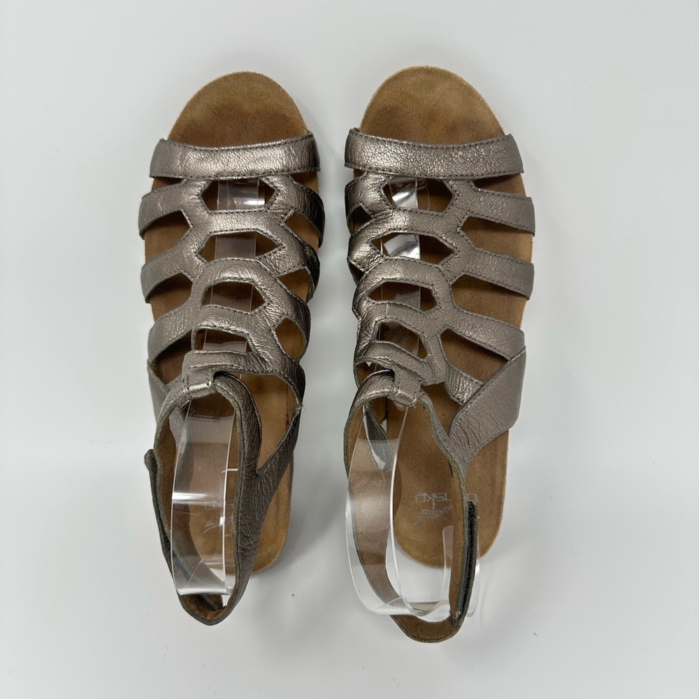 Dansko Selina Gladiator Sandals Metallic Leather Women's 41 - Picture 5 of 16
